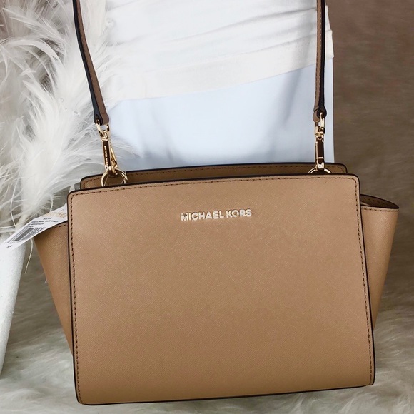 NEW Michael Kors Dark Khaki Selma Wallet Set - Picture 7 of 8